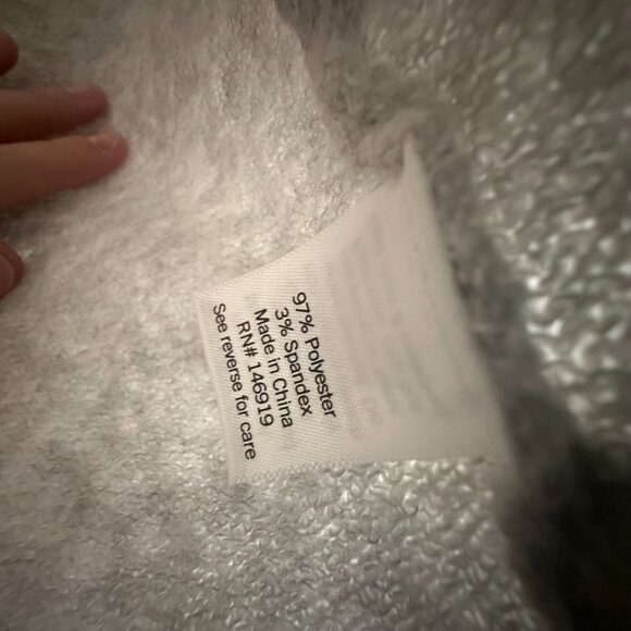 LC Lauren Conrad Gray Oversized V-Neck Sweater Size XL - Picture 8 of 8